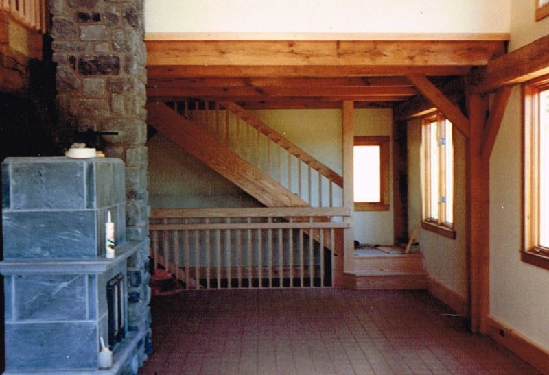 Shawnee Winery/House: Staircase