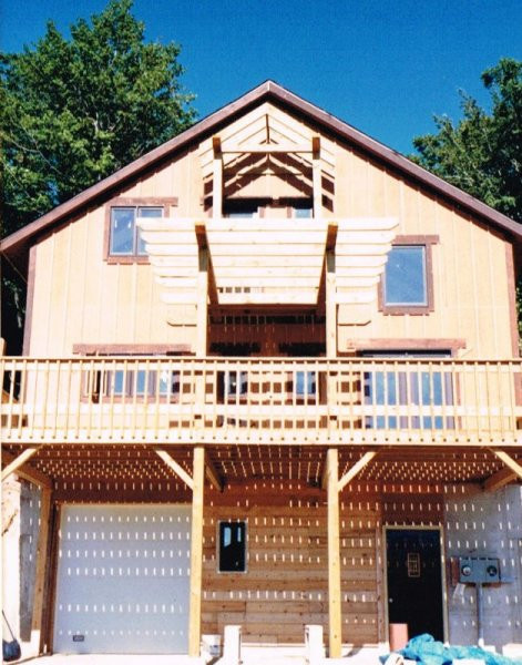 Shawnee Winery/House: Exterior view
