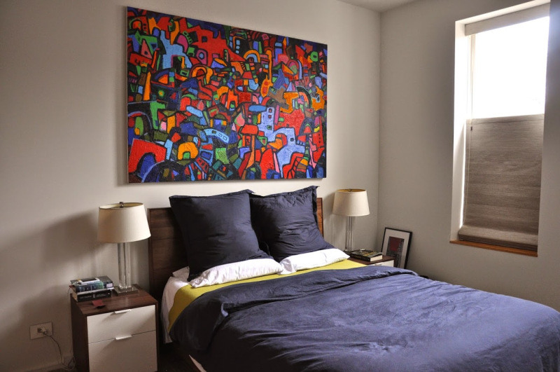 Bucktown renovation: Master bedroom