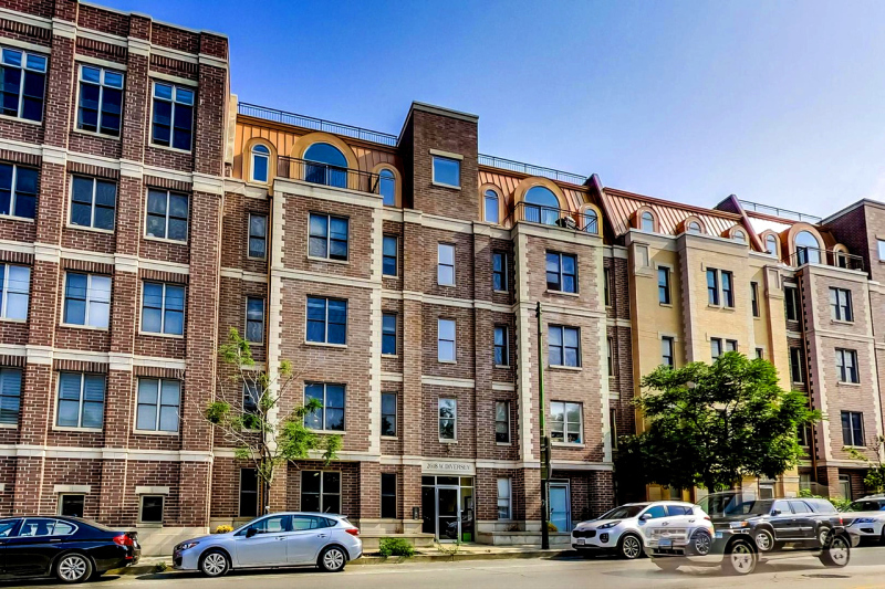 As-built Development with Commercial at Grade