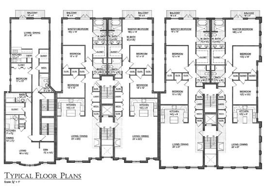 Diversey Blvd Chicago: Floor plans