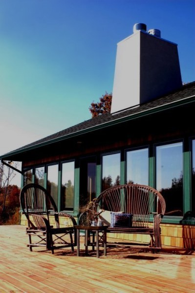 Duck Lake House : Deck view