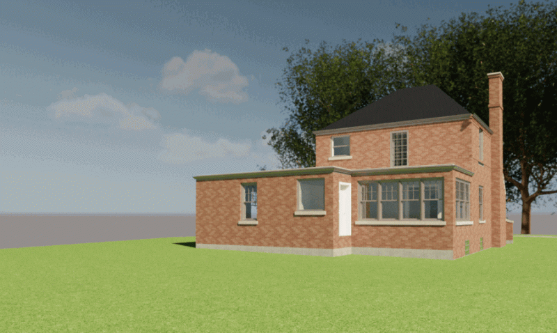 West Transition View - GIF
