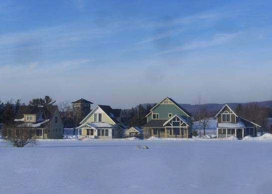 Empire, Michigan: Center green