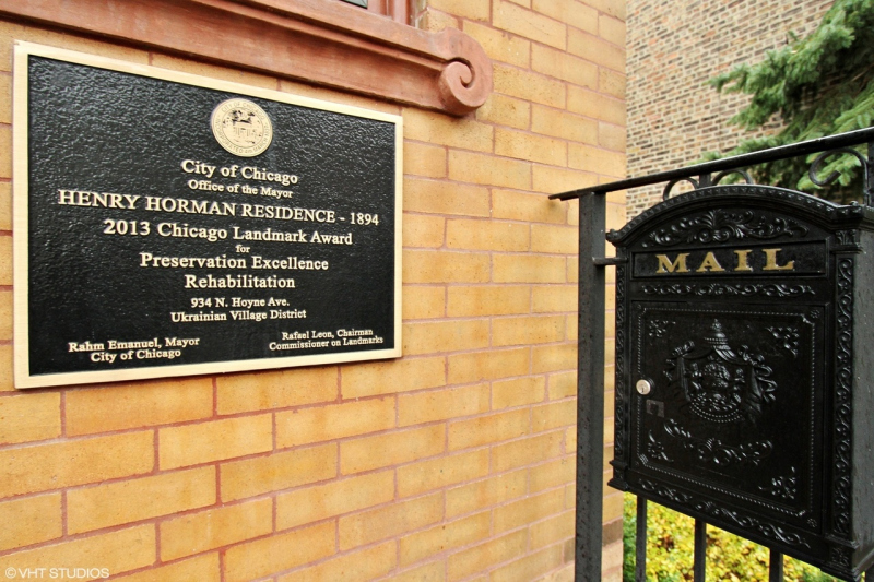 Plaque awarded