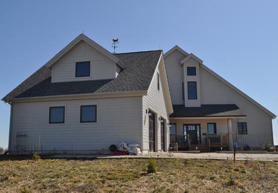 Manhattan, Illinois House: Entry west