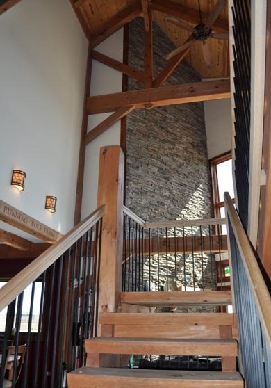Manhattan, Illinois House: Stair