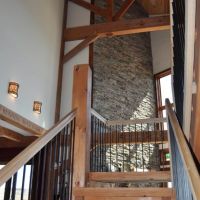 Manhattan, Illinois House: Stair