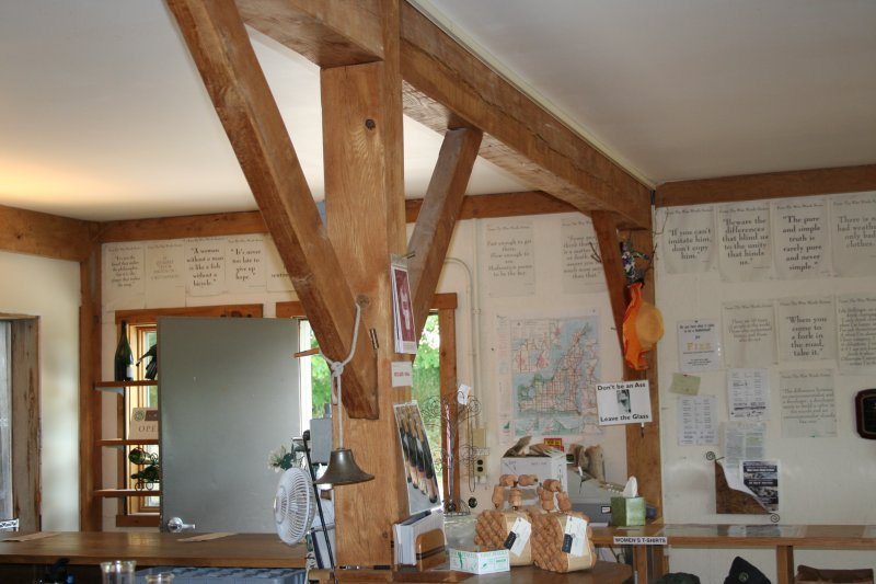 L. Mawby Vineyards: In the tasting room