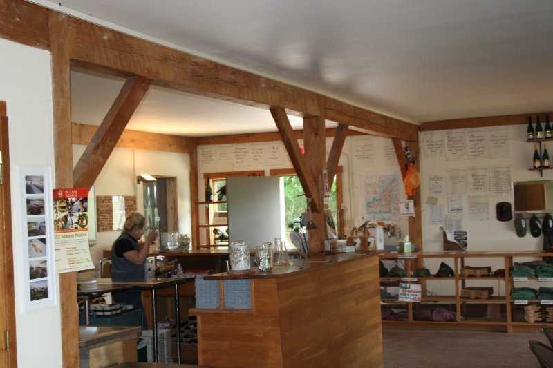 L. Mawby Vineyards: The tasting room