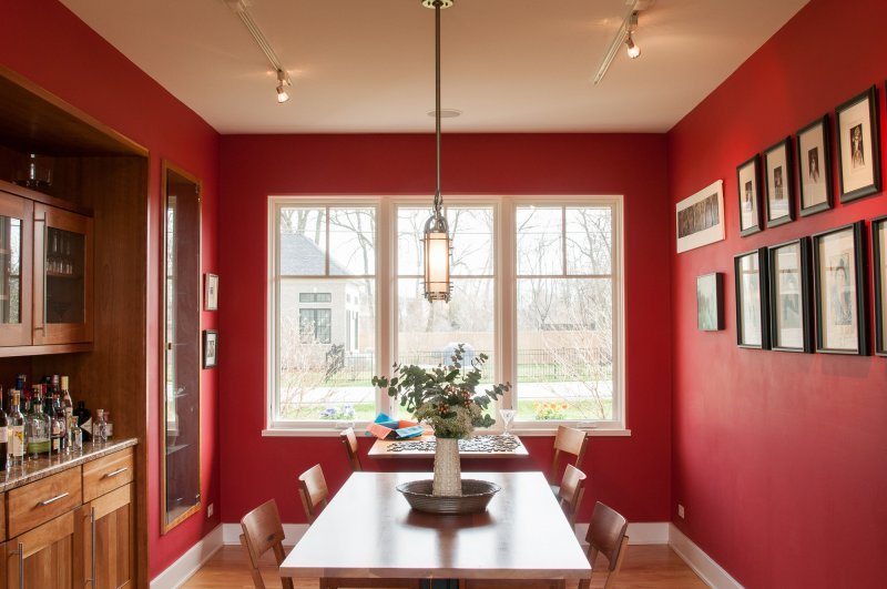 Teal House: Dining-room
