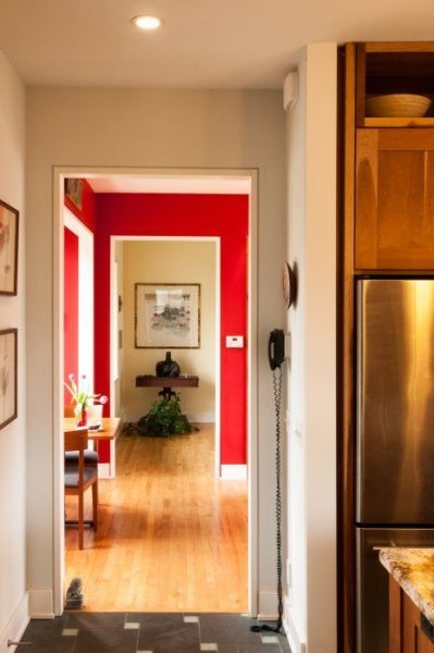 Teal House: Hallway