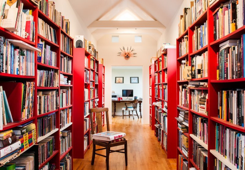 Teal House: Library