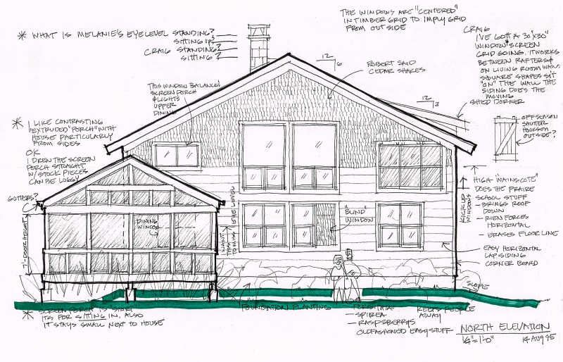 North elevation